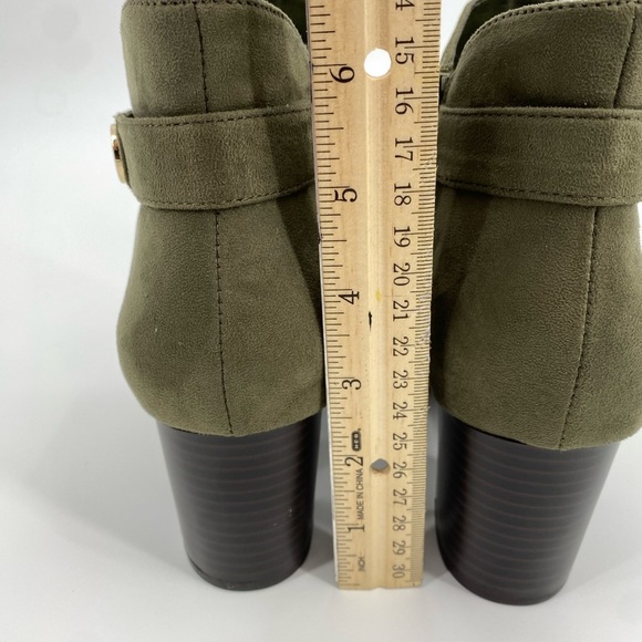 GIANI BERNINI Womens Green
Strap Cushioned Round Toe Heel Zip-Up Booties 7.5 - Picture 6 of 7